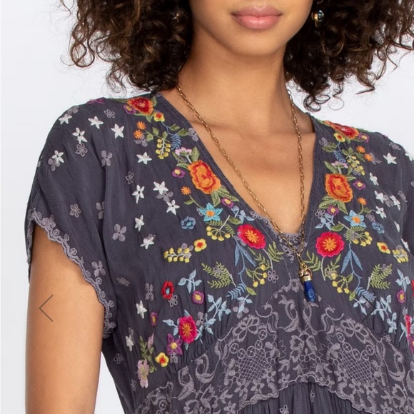 Stunning Johnny Was Sabine embroidered dress XS - Picture 3 of 7